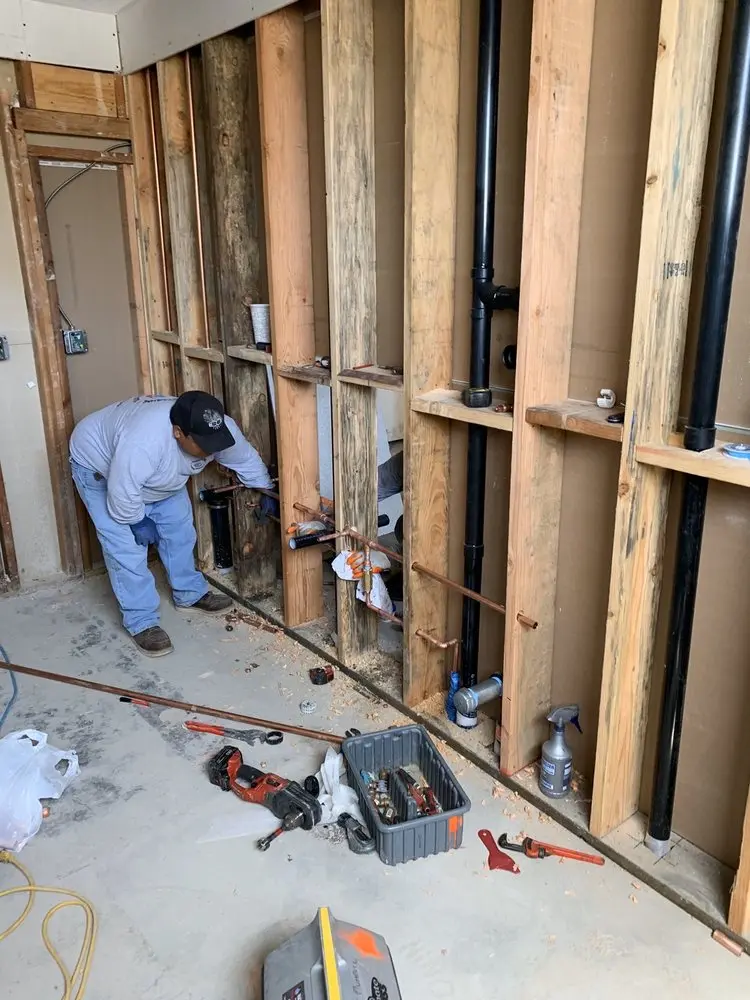 Commercial rough-in plumbing for Trenchless Sewer Repair in Perryton
